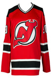 Martin Brodeur Signed Red Fanatics New Jersey Devils Vintage Hockey Jersey JSA
