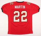 Doug Martin Signed Buccaneers Jersey (JSA) Holds Tampa Bay Rookie RB Ydge Record
