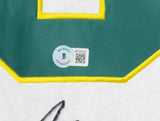 Pele Signed White New York Cosmos Soccer Jersey BAS