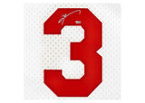 ALLEN IVERSON Autographed Philadelphia 76ers White / Red Jersey FANATICS