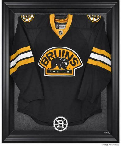 Boston Bruins Black Framed Logo Jersey Display Case - Fanatics Authentic