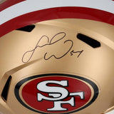 Fred Warner San Francisco 49ers Autographed Riddell Speed Replica Helmet