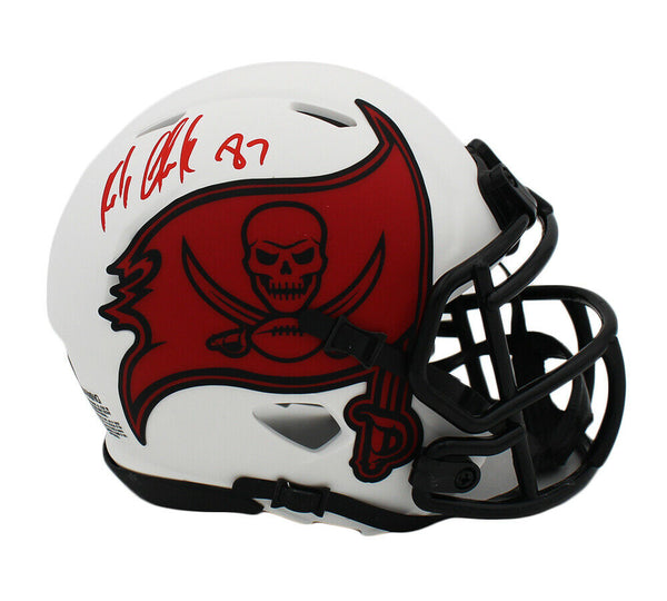 Rob Gronkowski Signed Tampa Bay Buccaneers Speed Lunar NFL Mini Helmet