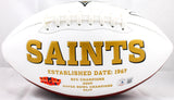 Jarvis Landry Autographed New Orleans Saints Logo Football-Beckett W Hologram
