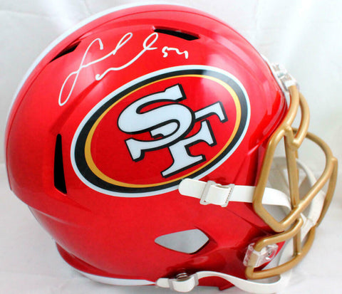 Fred Warner Signed F/S San Francisco 49ers Flash Speed Helmet-Beckett W Hologram