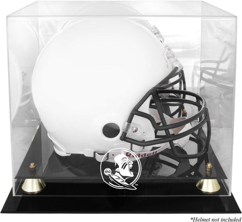 Florida St Seminoles (FSU) Golden Classic Present Logo Helmet Display Case