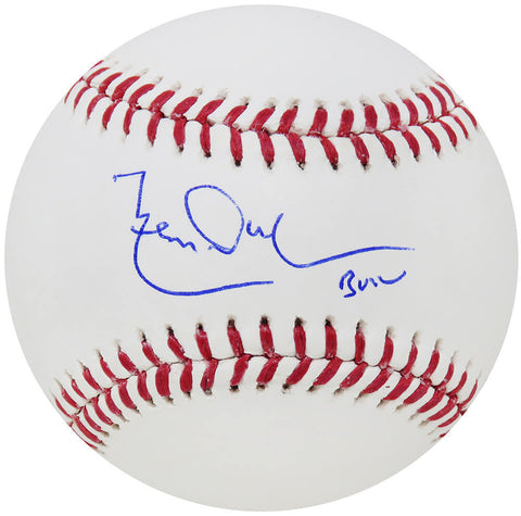 Leon Durham Signed Rawlings Official MLB Baseball w/Bull - (SCHWARTZ COA)