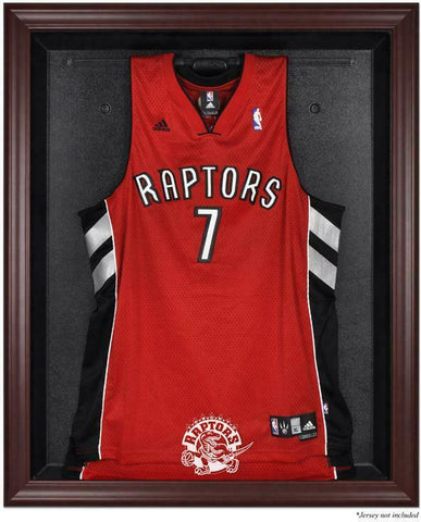 Toronto Raptors Mahogany Framed Team Logo Jersey Display Case - Fanatics
