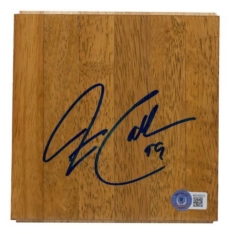 Jim Calhoun Signed UConn Huskies Basketball Floor Board Piece BAS BD59523