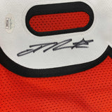 Autographed/Signed Joe Mixon Cincinnati Orange Football Jersey JSA COA