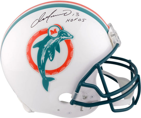 Dan Marino Miami Dolphins Signed Pro Line Throwback Helmet & "HOF 2005" Insc