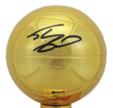 Lakers Shaquille O'Neal Signed 12" Replica Larry O'Brien Trophy BAS Witnessed
