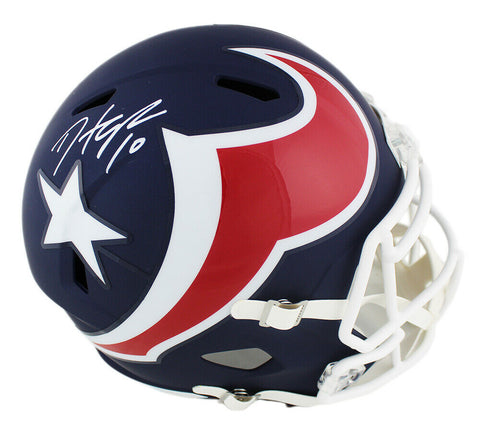 DeAndre Hopkins Signed Houston Texans Speed Full Size AMP NFL Helmet