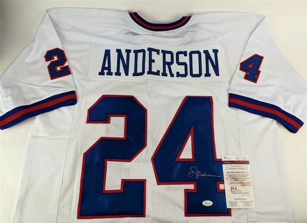 ottis anderson signed jersey