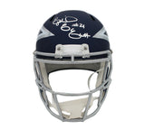 Ezekiel Elliott Signed Dallas Cowboys Speed Full Size AMP NFL Helmet
