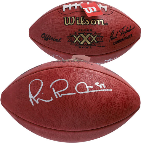 Michael Irvin Dallas Cowboys Signed Super Bowl XXX Football