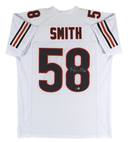 Roquan Smith Authentic Signed White Pro Style Jersey Autographed BAS Witnessed