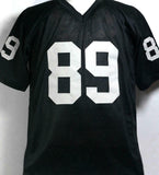 Bryan Edwards Autographed Black Pro Style Jersey - Beckett W Auth *8