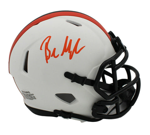 Baker Mayfield Signed Cleveland Browns Speed Lunar NFL Mini Helmet