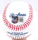 Jim Kaat Autographed Rawlings OML Baseball w/ HOF - Beckett W Hologram *Blue