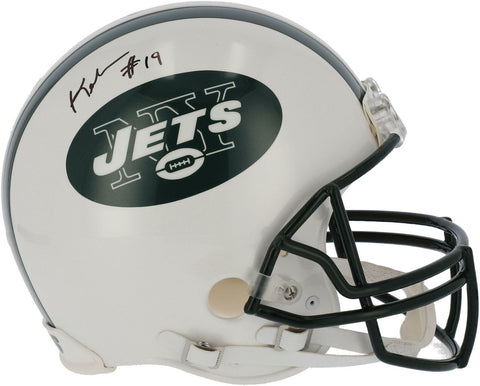 Keyshawn Johnson NY Jets Signed Throwback 1998 - 2018 Authentic Helmet