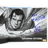 Brandon Routh and Kate Bosworth Autographed The Art of Superman Returns Book