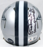 Randy White Autographed Dallas Cowboys Speed Mini Helmet w/2 Insc.-BeckettW Holo