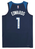 ANTHONY EDWARDS Autographed Timberwolves Nike Diamond Jersey FANATICS