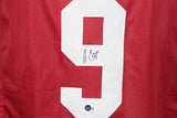 Amari Cooper Autographed/Signed College Style Red XL Jersey Beckett 36503