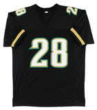 Fred Taylor Authentic Signed Black Pro Style Jersey Autographed BAS Witnessed