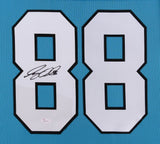 Greg Olsen Signed Carolina Panthers 35" x 43" Custom Framed Jersey (JSA COA)