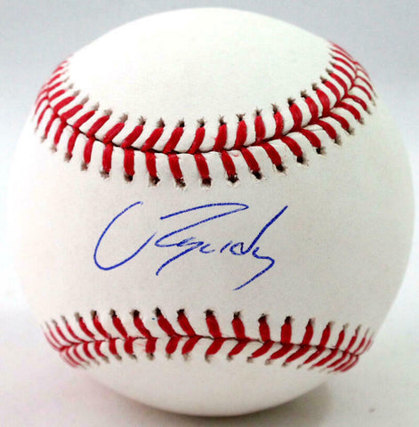 Jose Urquidy Autographed Rawlings OML Baseball - TriStar Auth *Blue