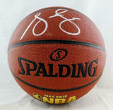 Steve Francis Autographed NBA Indoor/Outdoor Basketball - JSA Witness *Silver