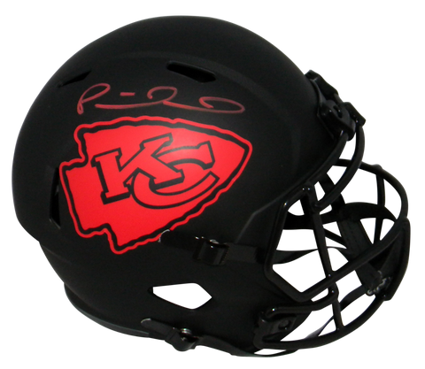 Patrick Mahomes Autographed Kansas City Chiefs Eclipse Full Size Helmet Beckett