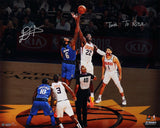 DEANDRE AYTON Signed "Time To Rise" 16" x 20" Tip Off Photograph STEINER LE 22