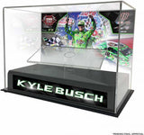 Kyle Busch 200 Career Wins 1:24 Die Cast Display Case w/ Plate