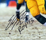 EDDIE LACY AUTOGRAPHED 16X20 PHOTO GREEN BAY PACKERS "ROY '13" PSA/DNA 82333