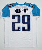 DeMarco Murray Signed / Autographed White w/Blue Jersey- JSA W Authenticated