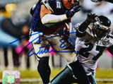 Jason Witten Autographed Dallas Cowboys 8x10 FP Photo Helmet Off -Beckett W Holo