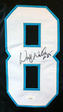 Wesley Walls Autographed Black Pro Style Jersey- JSA Witnessed Auth *Black
