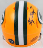 George Teague Autographed Green Bay Packers Speed Mini Helmet-Prova *Black