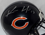 Kevin White Autographed Chicago Bears #13 *silver* Mini Helmet- JSA Witness Auth