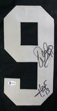 Warren Sapp Autographed Black Pro Style Jersey w/ HOF - Beckett W Auth
