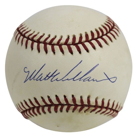 Giants Matt Williams Authentic Signed Onl Baseball Autographed BAS #H91260
