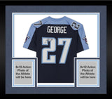 FRMD Eddie George Tennessee Titans Signed Throwback Mitchell & Ness Rep Jersey