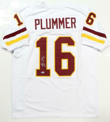 Jake Plummer Autographed White College Style Jersey- Beckett Authenticated *1
