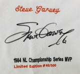 Steve Garvey Signed San Diego Padres 1984 NLCS MVP Jersey (Beckett) 10xAll Star