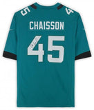 K'Lavon Chaisson Jacksonville Jaguars Signed #45 Teal Jersey