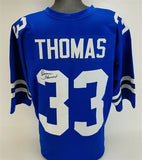 Duane Thomas Signed Dallas Cowboys Throwback Jersey JSA COA Super Bowl VI Champ.