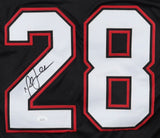 Marshall Faulk Signed San Diego State Aztec Career Stat Jersey (JSA) Rams, Colts